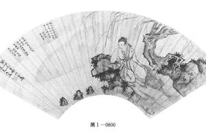 独坐观泉图