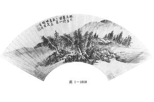 临泉小阁图