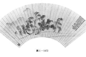 霸亭柳色图