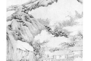 寒溪高隐图