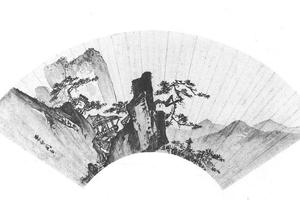 松阁闲眺图