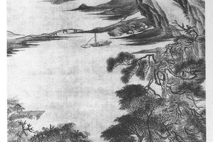 幽麓渔舟图