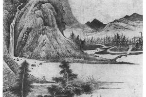溪山泛艇图