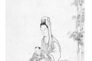 送子观音图