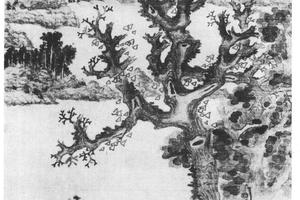 溪山放棹图