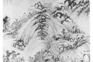 仿黄公望山水