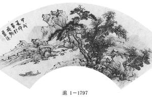 荷乡小景图