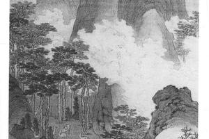 深山群鹿图