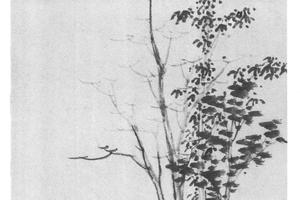 仿倪山水