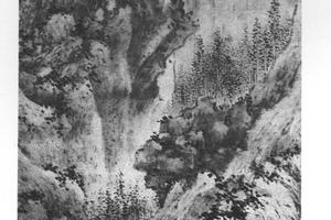 秋轩晤旧图