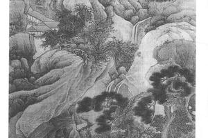仿燕文贵秋壑寻诗图