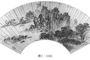 山寺轻舟图