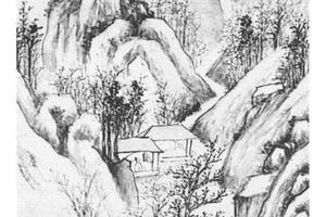 民林峦积雪图