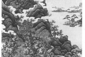 青山红树图