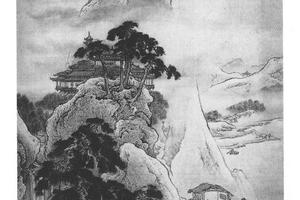 仿王蒙山水
