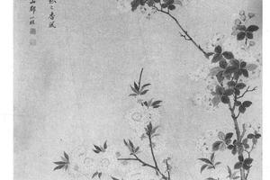 碧桃海棠图