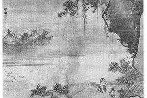 风林观雁图