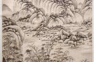 蔡肇诗意图