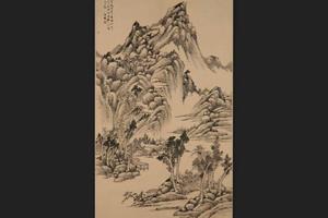 山水图轴