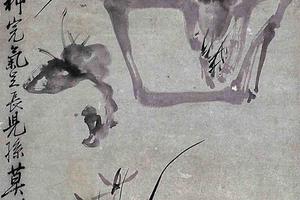 盆兰图轴
