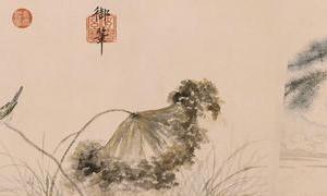 莲浦松荫图