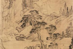 携琴访友图