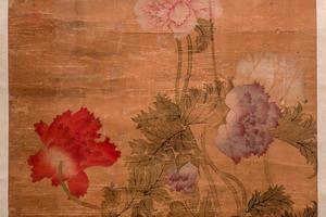 花卉图轴