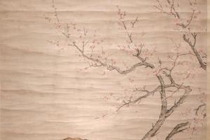 花卉图轴