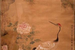 花鸟图轴