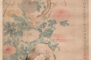 花鸟图轴