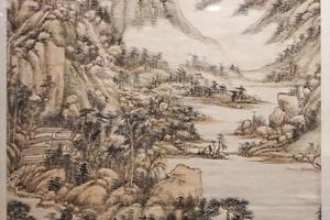 仿大痴山水图