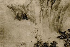 张子靑山馆淸秋图