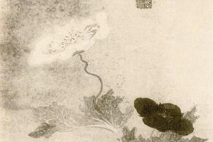 明项孔彰莺栗 董思白题字