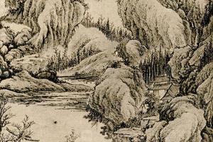 钱稼轩院画山水