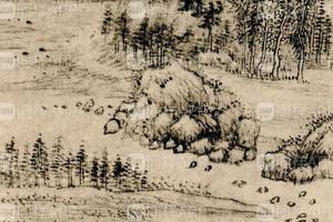 严香府爲徐由民作山水