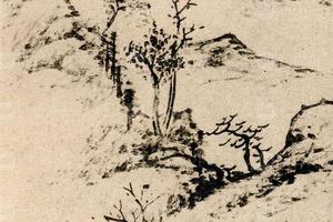 明靑溪道人山水