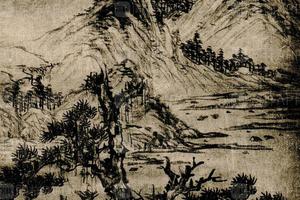 明黄石齐山水