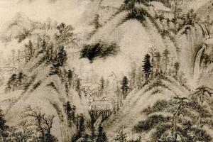 王圆照仿子久山水