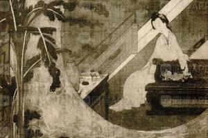 明仇实父仕女