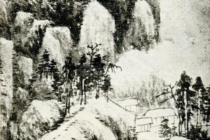 明董思翁仿北苑山水
