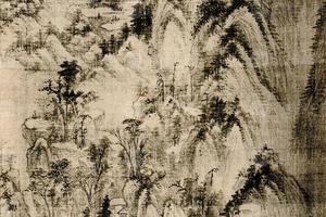 王烟客仿子久山水