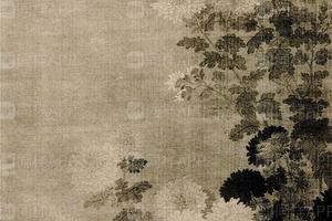 恽南田丛菊图