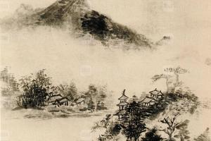 王蓬心潇湘夜雨图