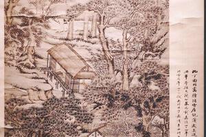玩蒲图轴