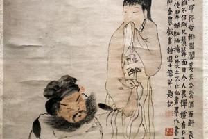 钟馗小妹图轴