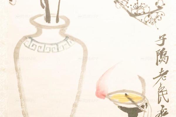 寒夜客来茶当酒图