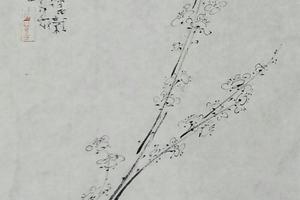 梦里家山云， 梅花是故人