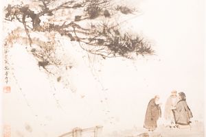 虎溪三笑图