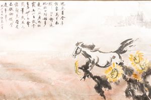奔马图