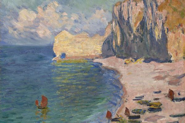 едtretat, The Beach and the Falaise dА»Amont 